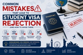 Common Mistakes That Lead to Student Visa Rejection (and How to Avoid Them)