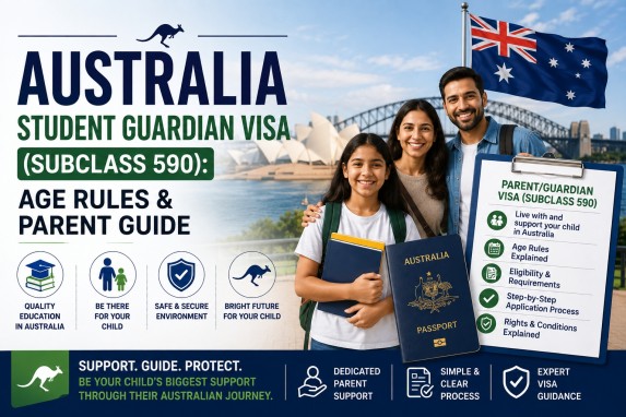 Australia Student Guardian Visa (Subclass 590): Age Rules & Parent Guide